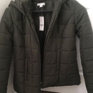 Ladies Jacket , New York and Company.Dark Green